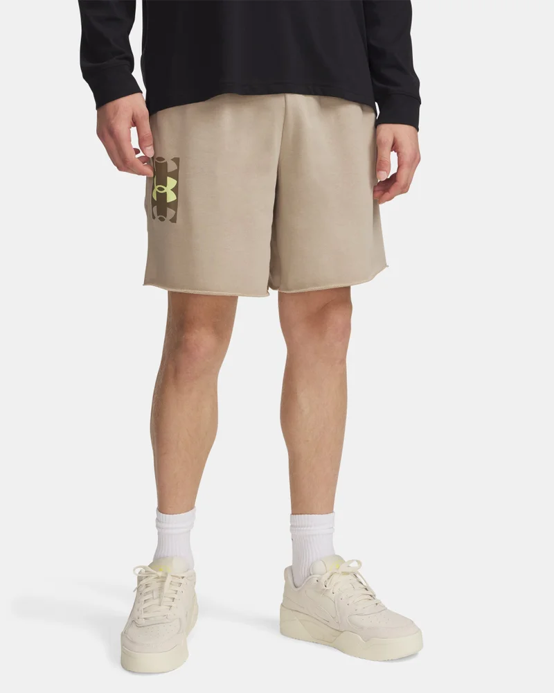 UNDER ARMOUR Men's Rival Terry Logo Shorts